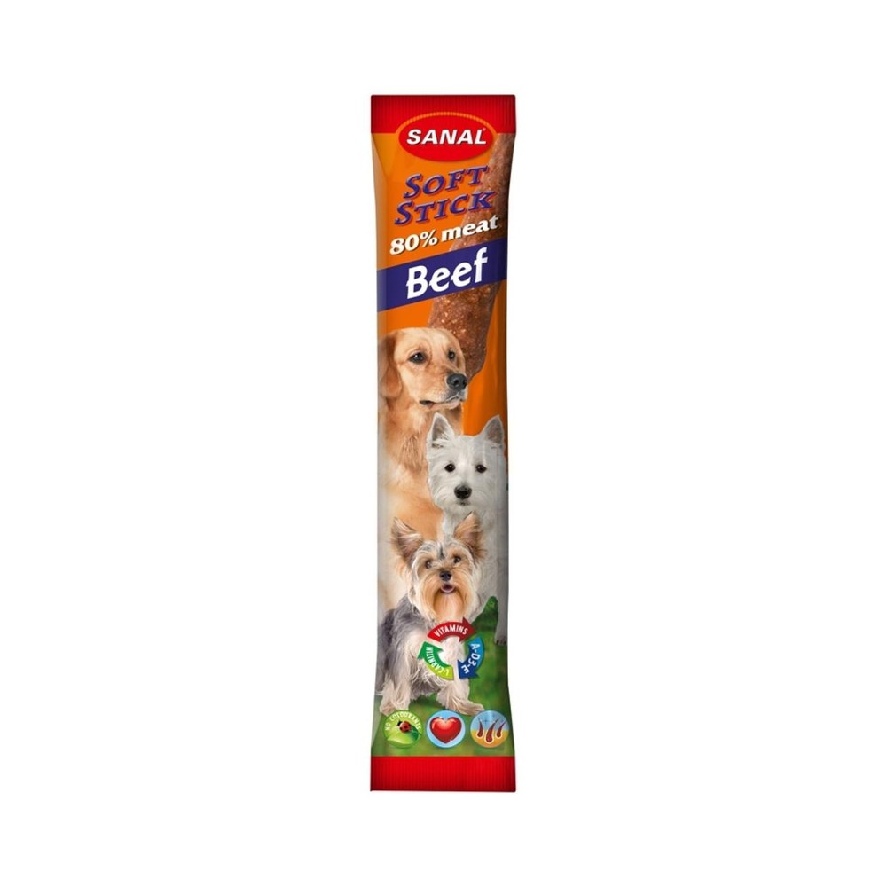 Dog Soft Sticks Beef 12g 30