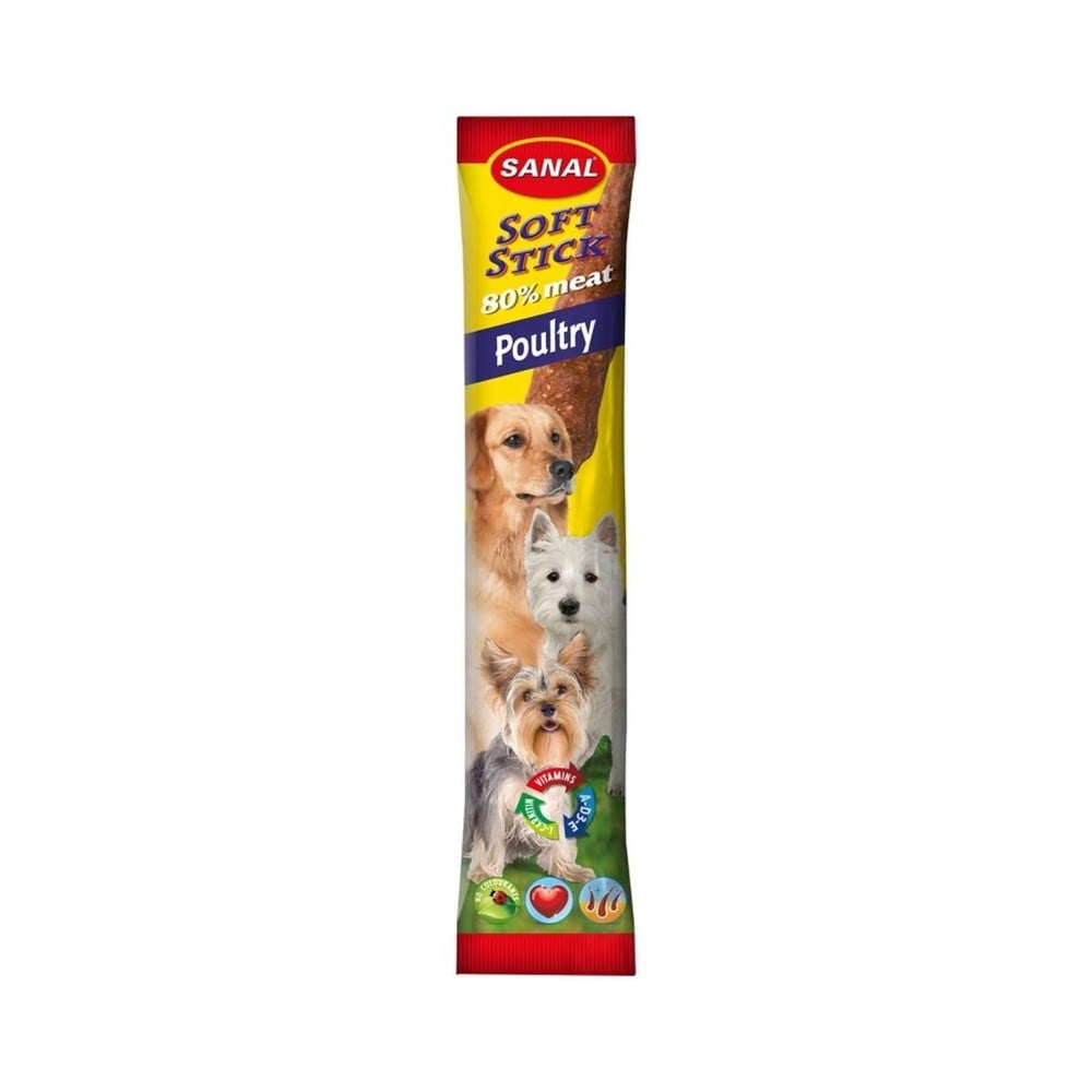 Mjúk tyggiprik fyrir hunda – alifugl, 12 g