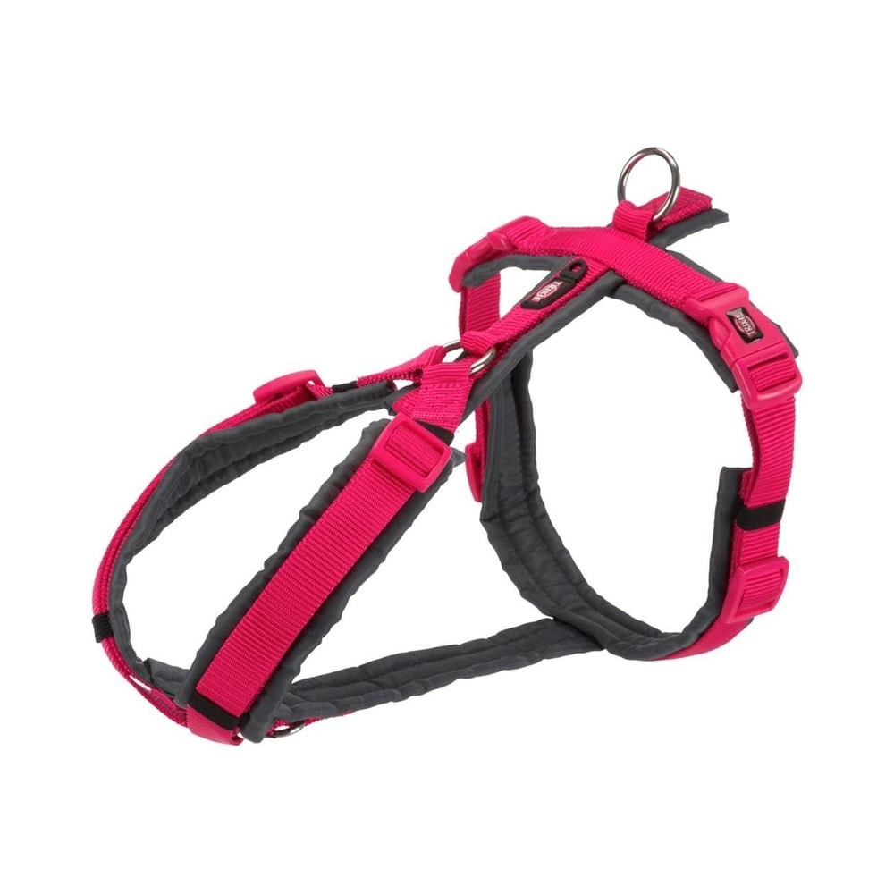 Prem.trekking harn.S-M 20mm fuchsia/grap