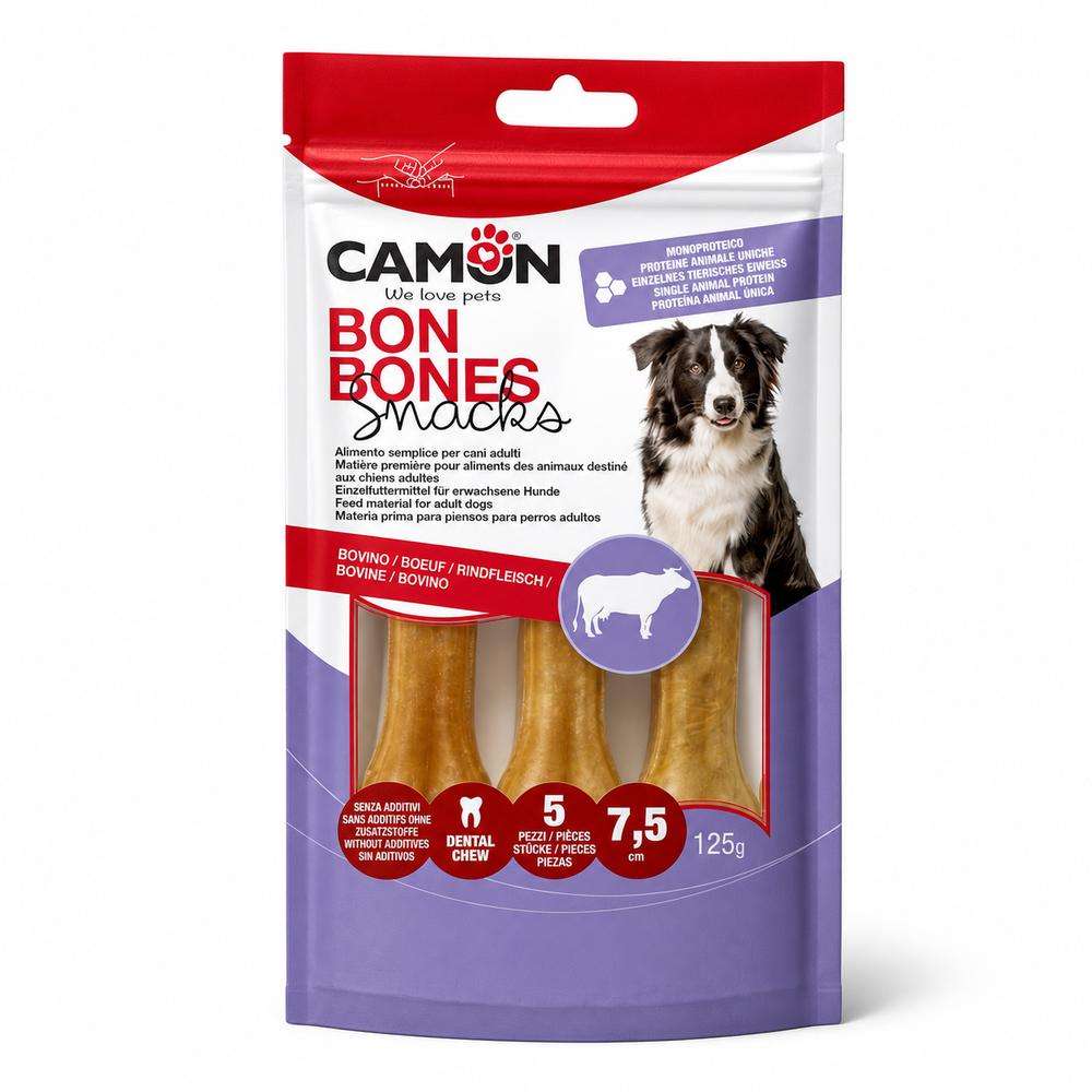 Camon nautahúðarbein – 20 cm, 270 g, 1 stk