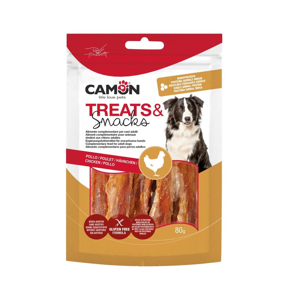 Dried chicken strips – 80g