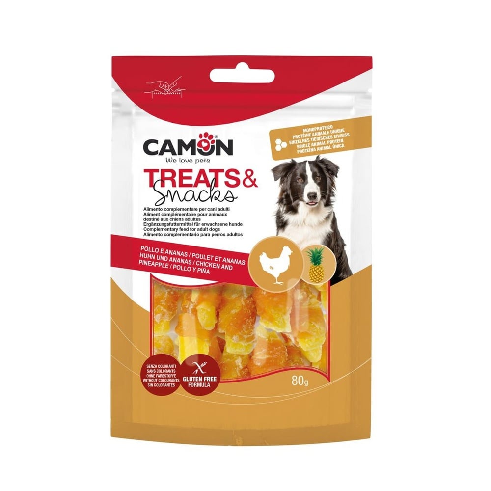 Pineapple & chicken pieces – 80g