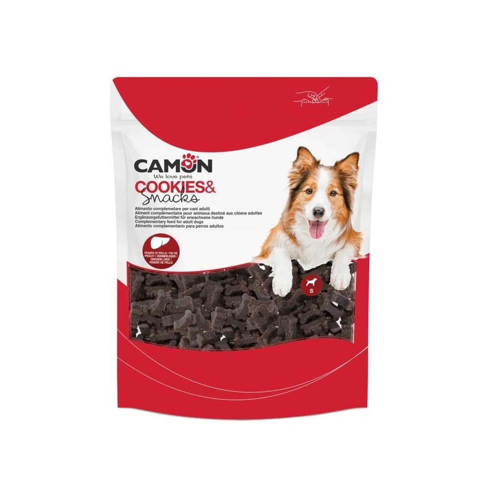 Chicken liver flavoured mini bones – 450g
