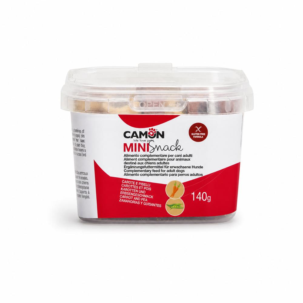 Camon dropar með gulrótar- og baunabragði – 140 g