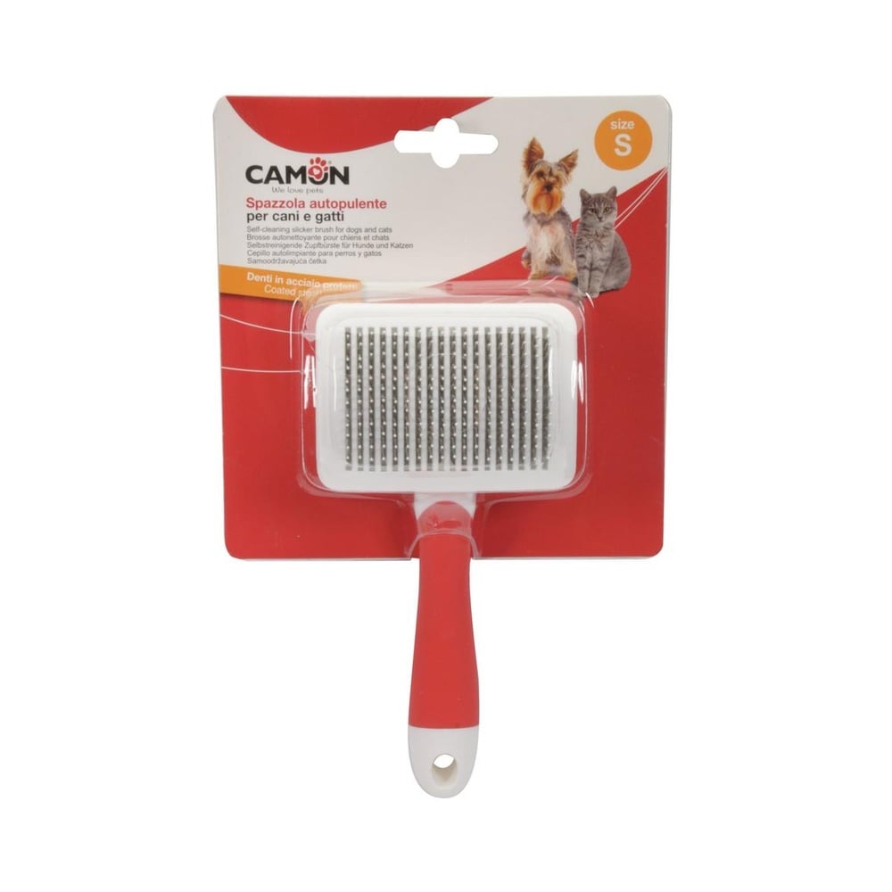 EasyToClean slicker brush – rounded pins (86x57mm) SM