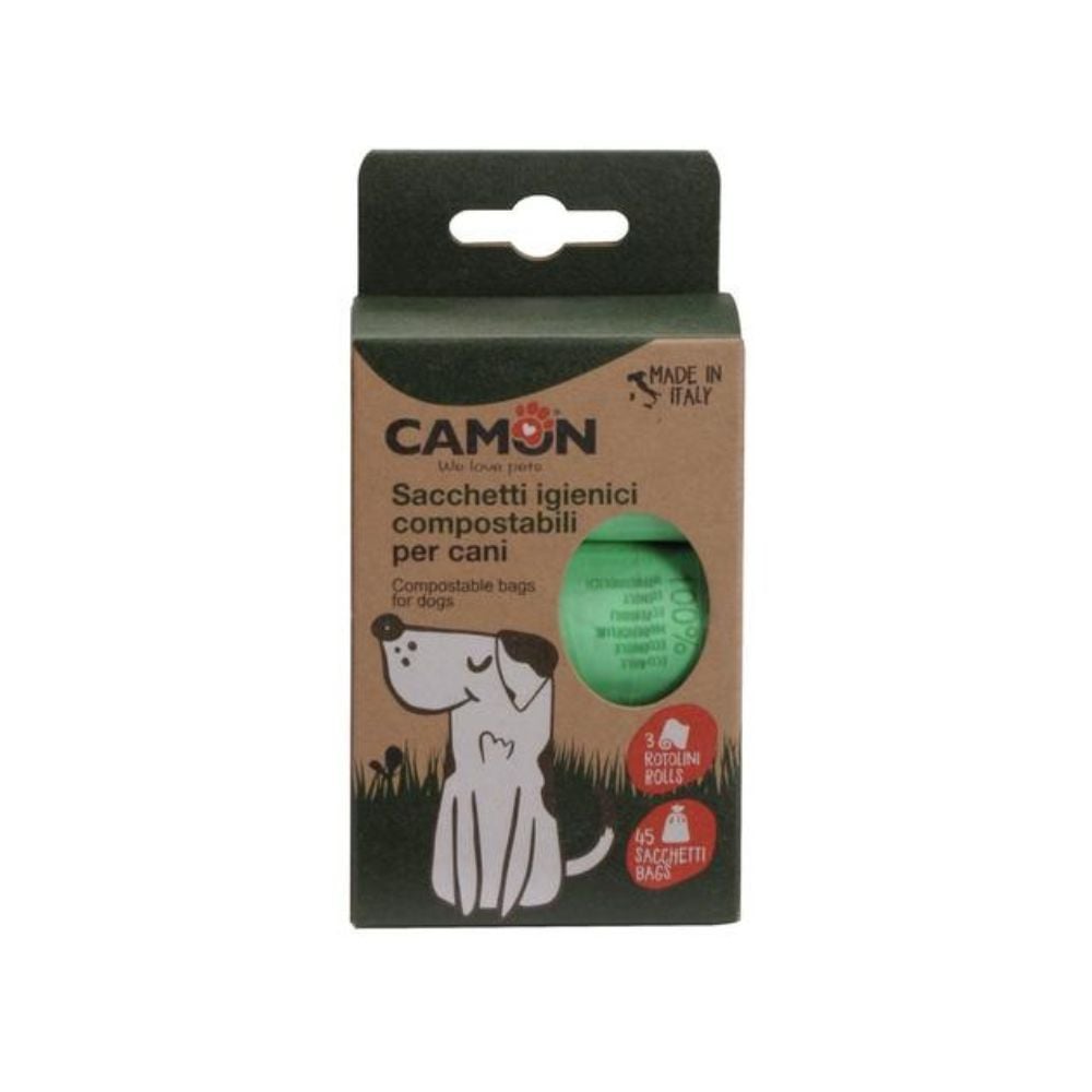 Biodegradable waste bags – 4 rolls x 15 bags