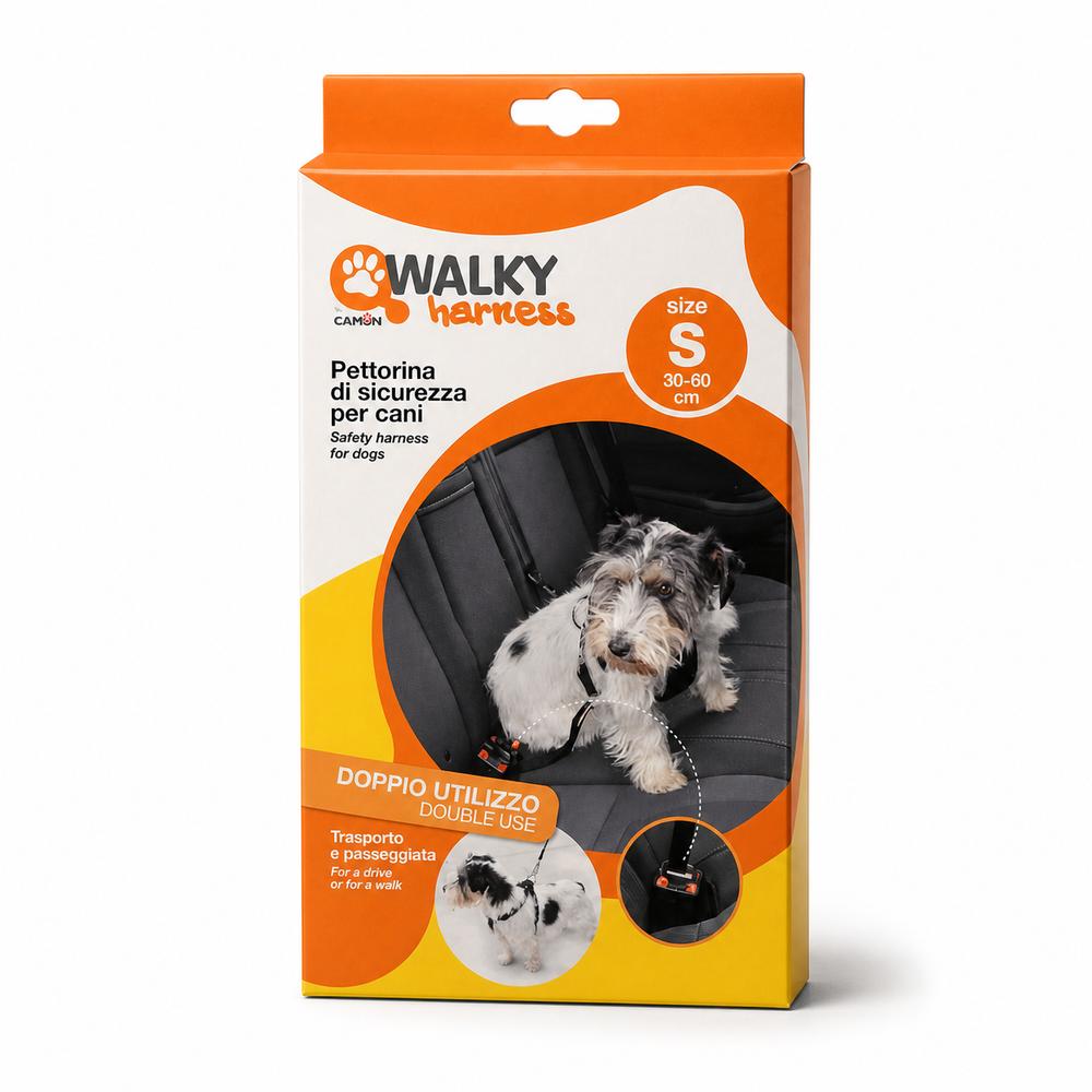Camon Walky öryggisbelti 2-í-1 – stærð L