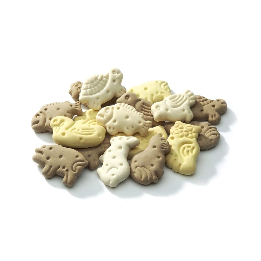 Vanilla-flavoured animal-shaped biscuits – 500g