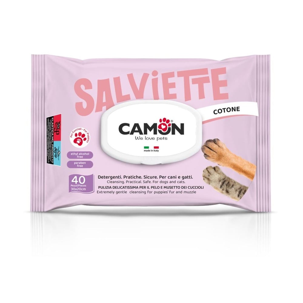 Cotton wipes for puppies – 40p