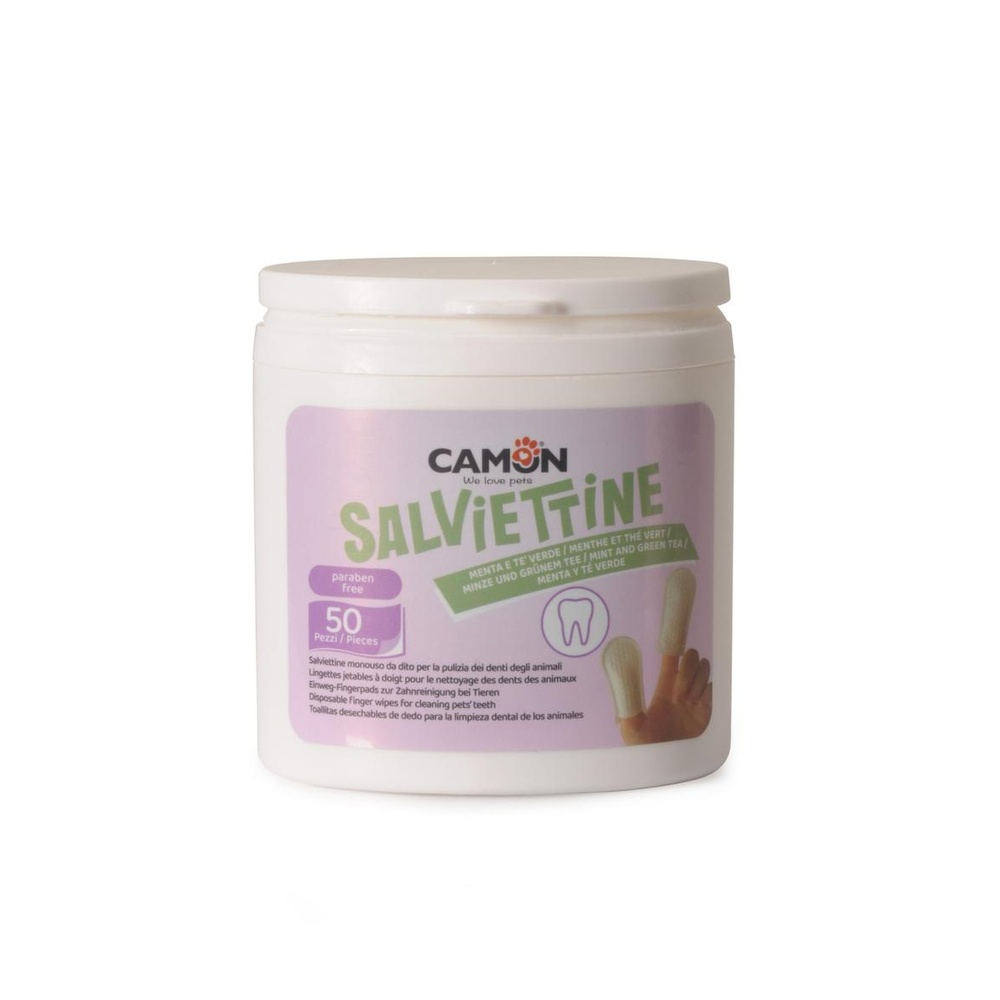 Finger wipes for teeth cleaning (50p)