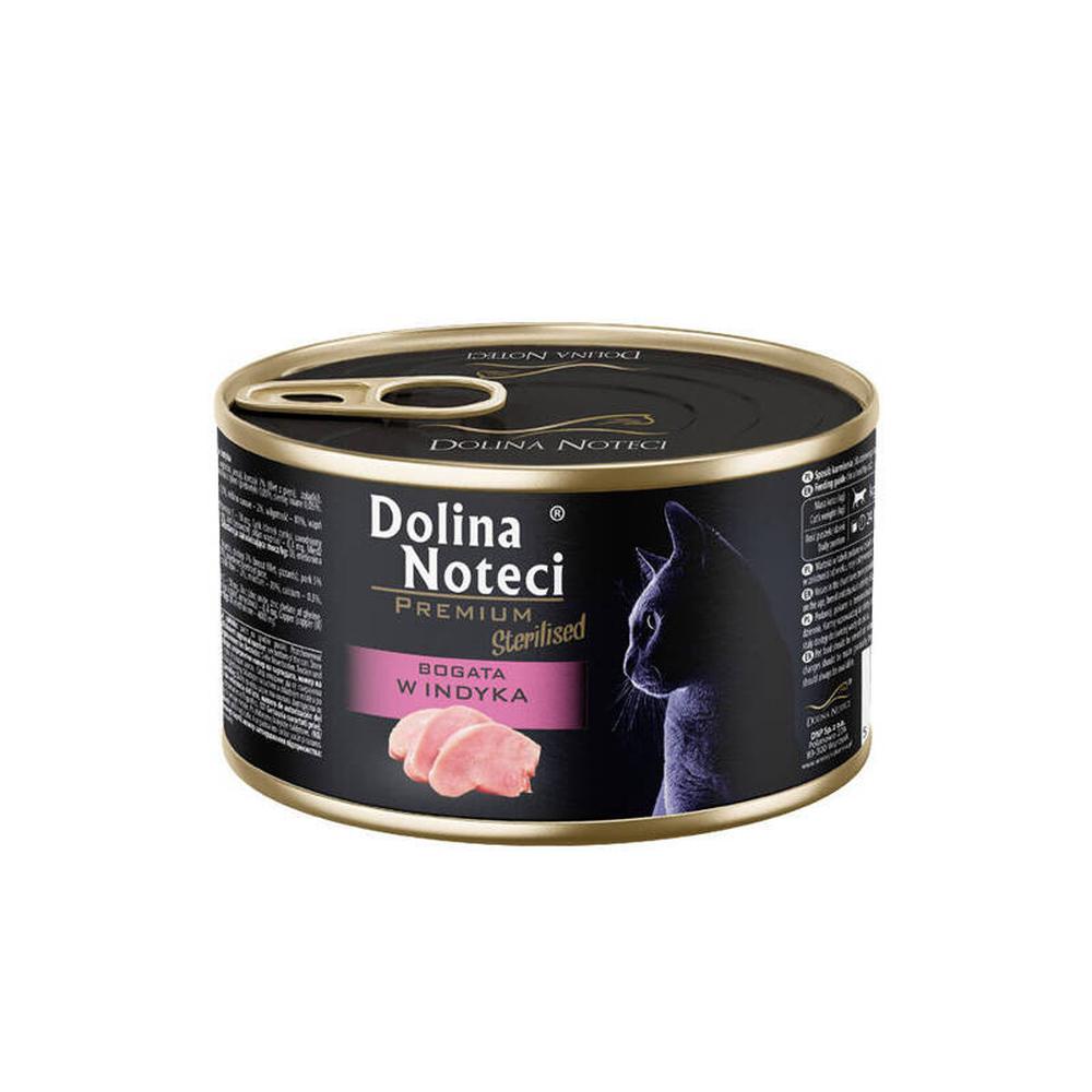 Dolina Noteci Sterilized Rich In blautmatur fyrir ketti – kalkúnn, 185 g