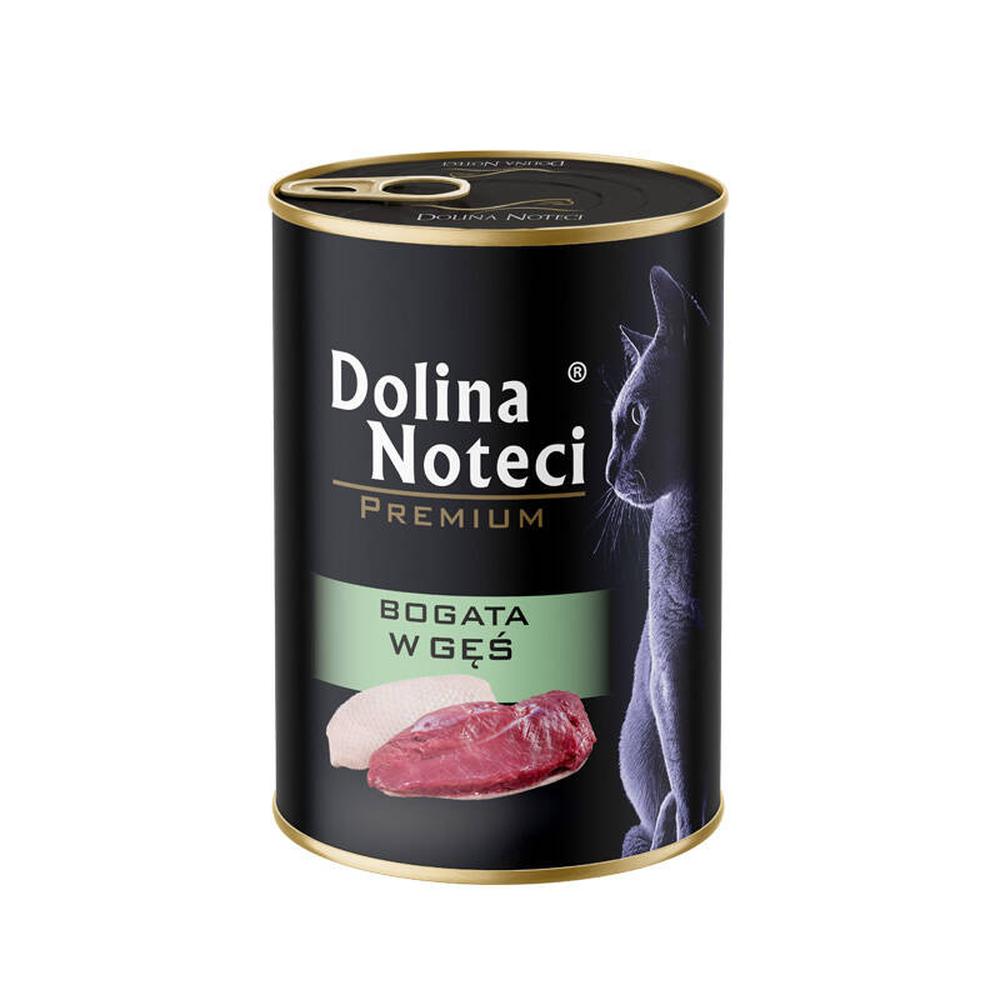 Dolina Noteci Rich In blautmatur fyrir ketti – gæs, 400 g