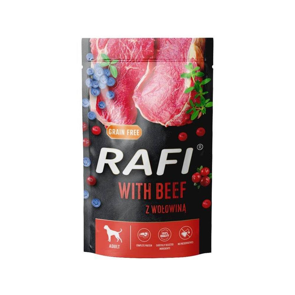 Rafi Dog – Paté með nautakjöti, bláberjum og trönuberjum 500 g