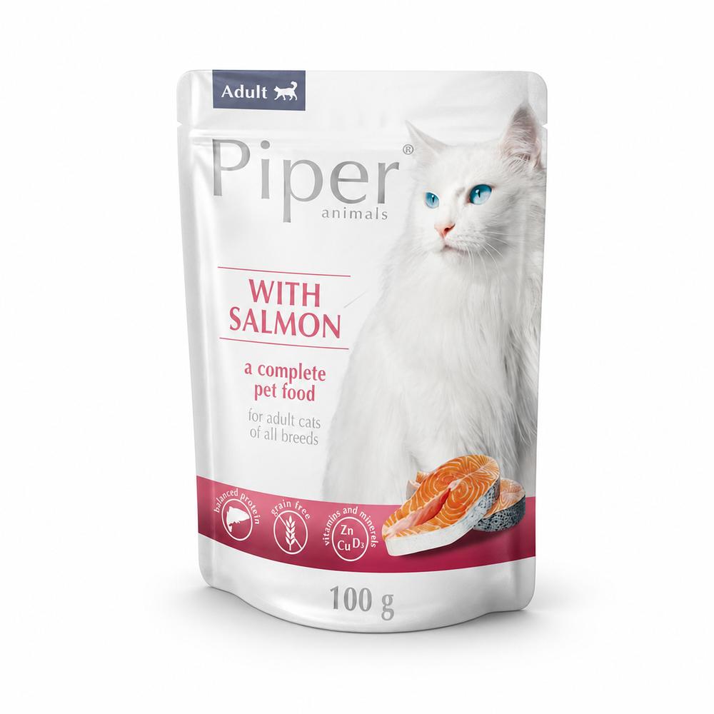 Piper kattamatur – lax 100 g