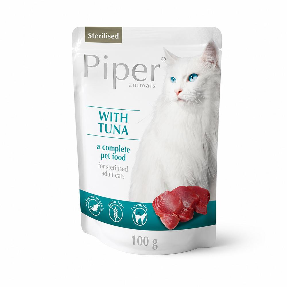 Piper Cat – Túnfiskur Sterilised 100 g