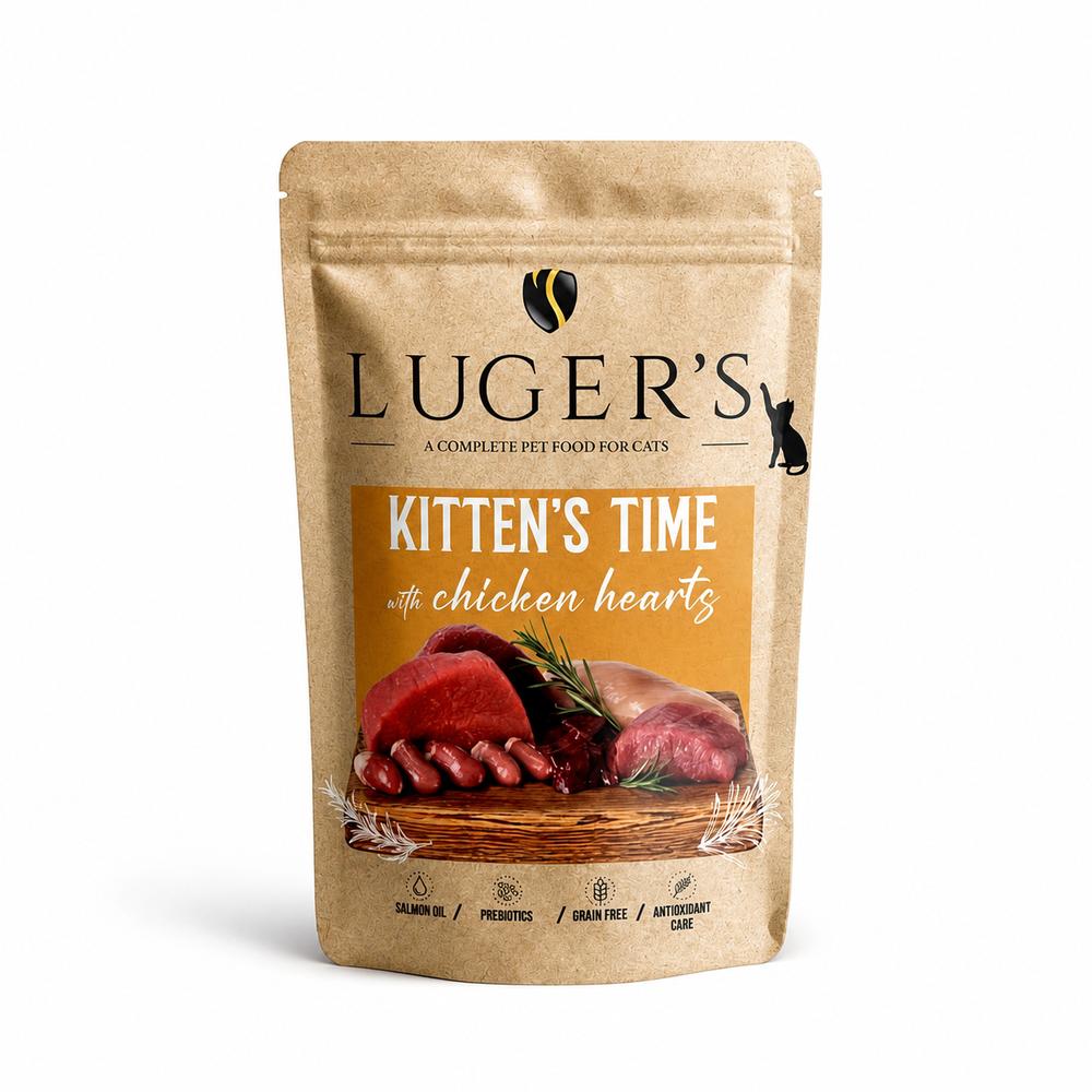 Luger’s Kitten’s Time – Kjúklingahjörtu 85g