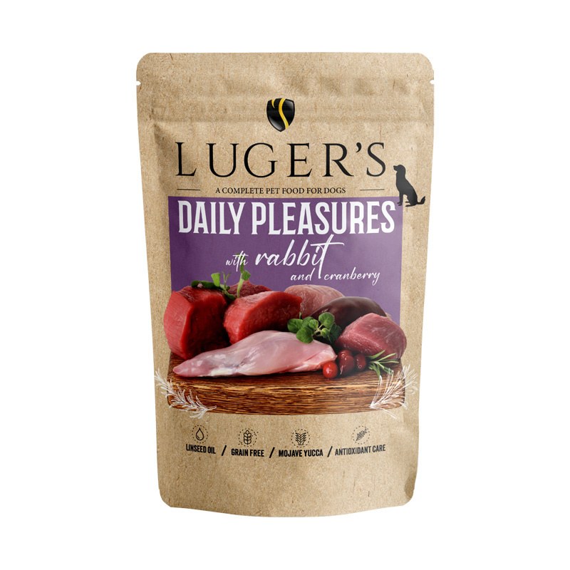 LUGER’S DAILY PLEASURES – RABBIT AND CRANBERRY PHEASANT 10x500g