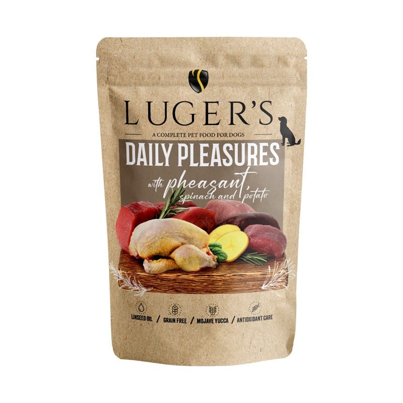 LUGER’S DAILY PLEASURES – PHEASANT, SPINACH AND POTATO 10x500g