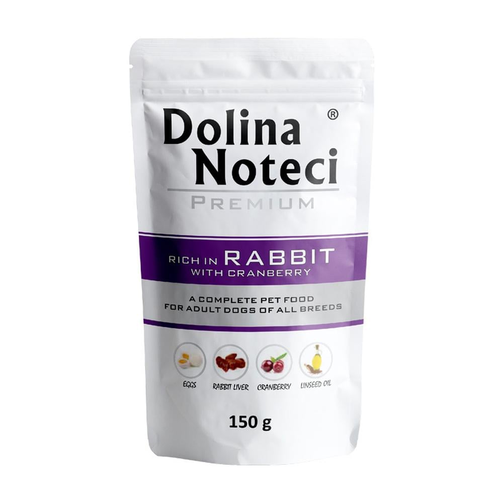 Dolina Noteci Dog Premium Rich In – Kanína með trönuberjum 150 g
