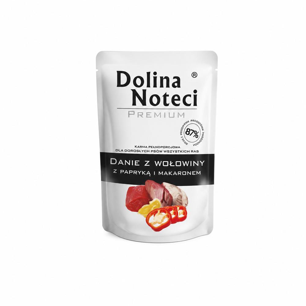 Dolina Noteci Dog Premium Stew – Nautakjöt, Paprika og Pasta 300 g