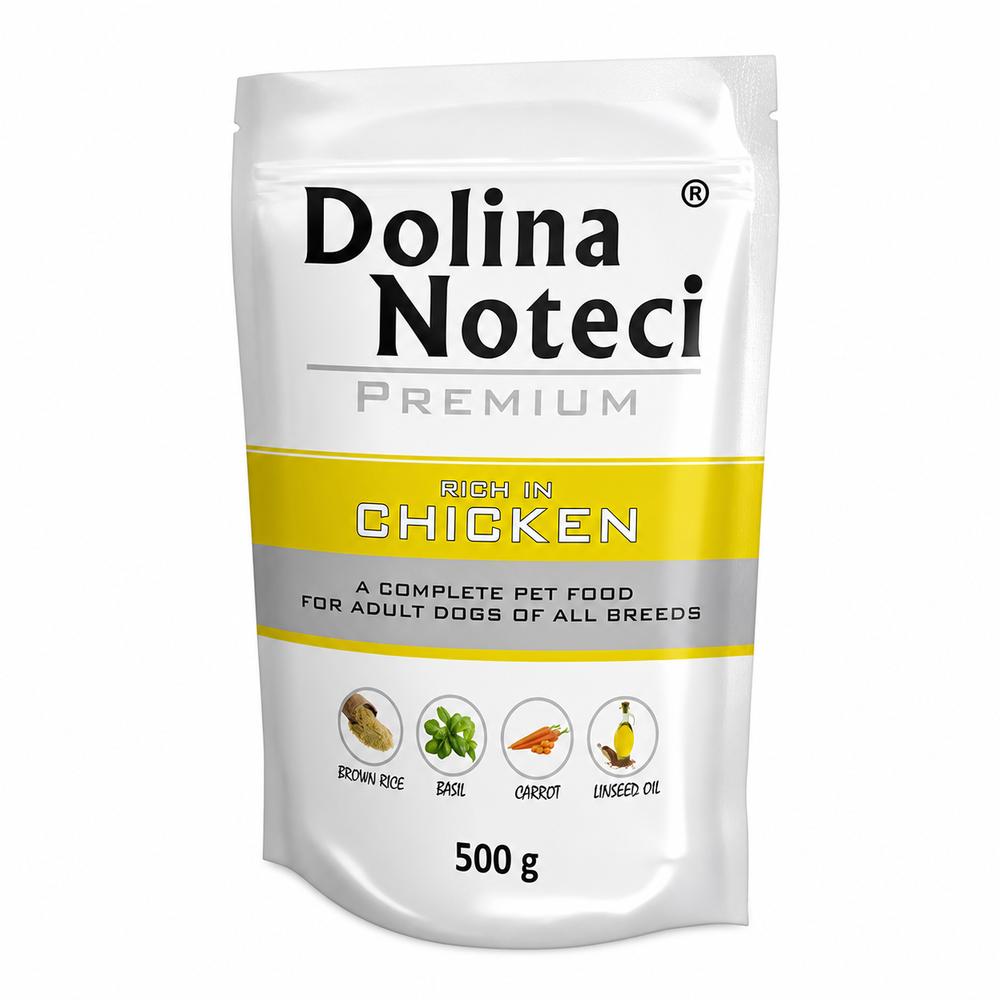 Dolina Noteci Dog Premium Rich In – Kjúklingur 500 g