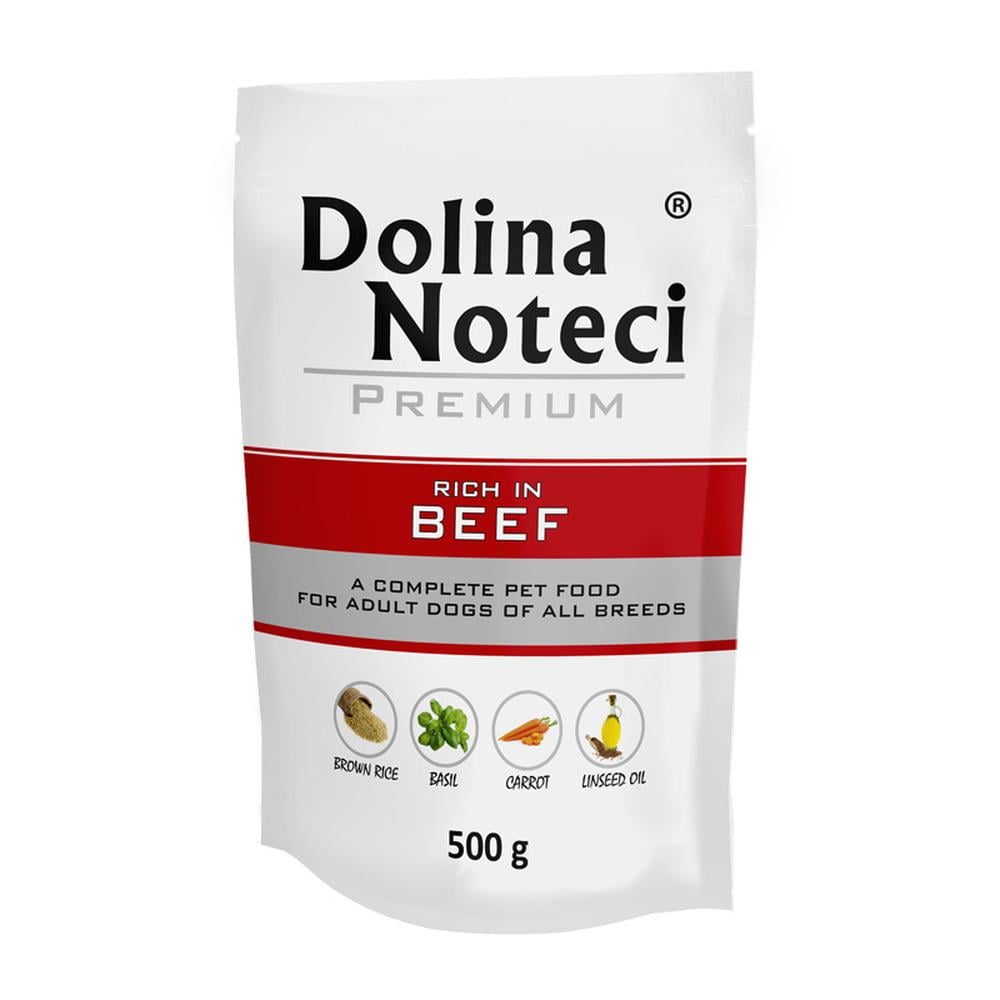 Dolina Noteci Premium Rich In hundamatur – nautakjöt, 500 g