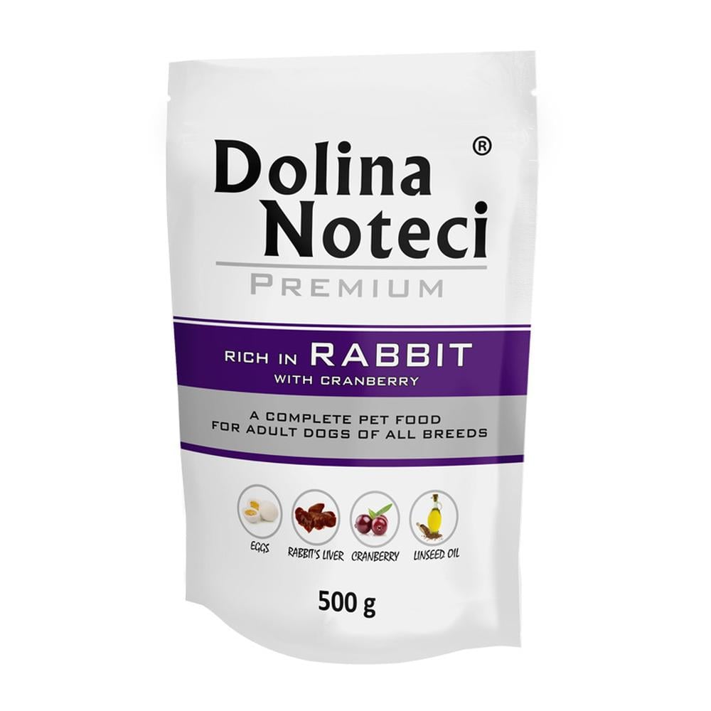 Dolina Noteci Dog Premium Rich In – Kanína með trönuberjum 500 g