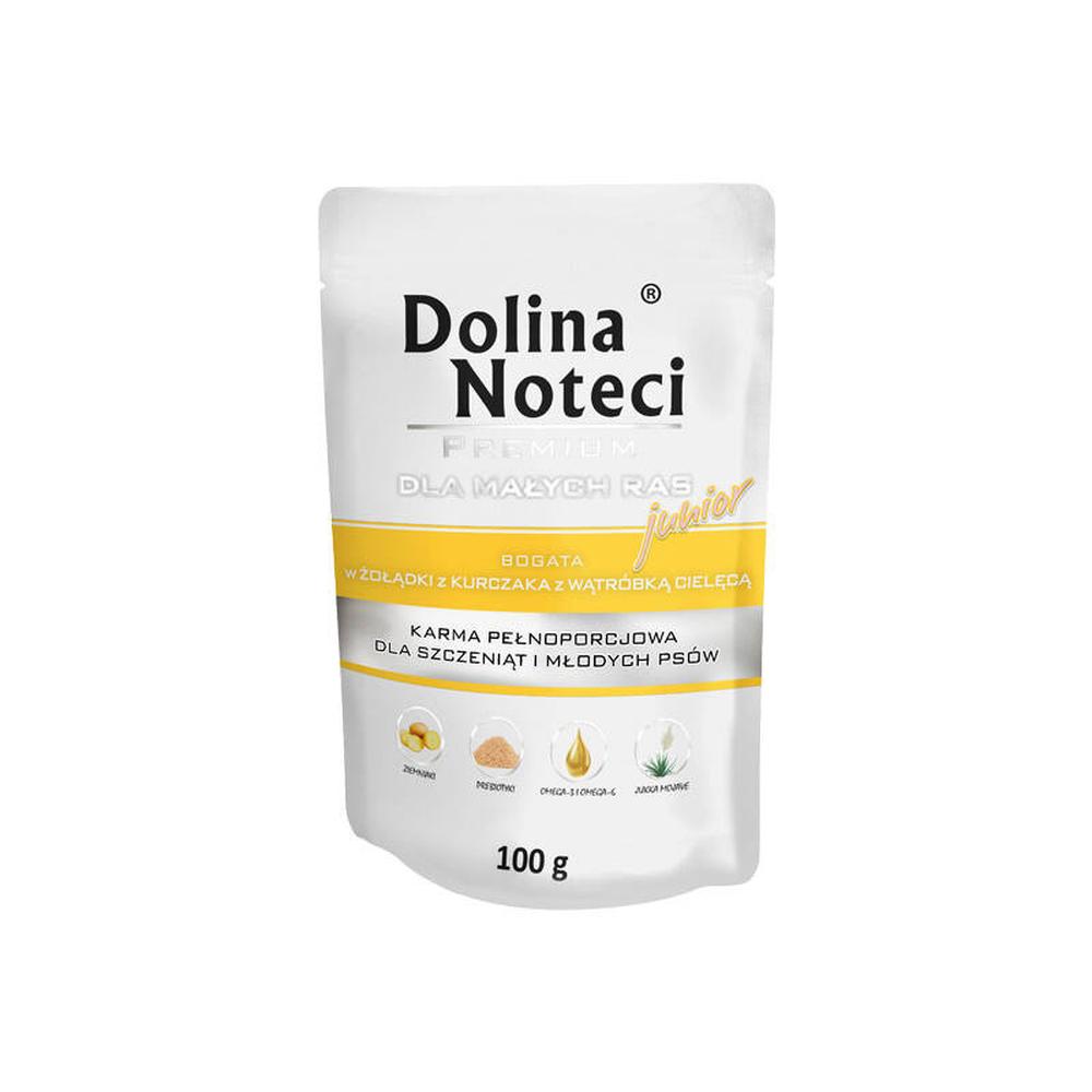 Dolina Noteci Dog – Jr. Ri Kjúklingahjörtu & Kálfalifur 100 g