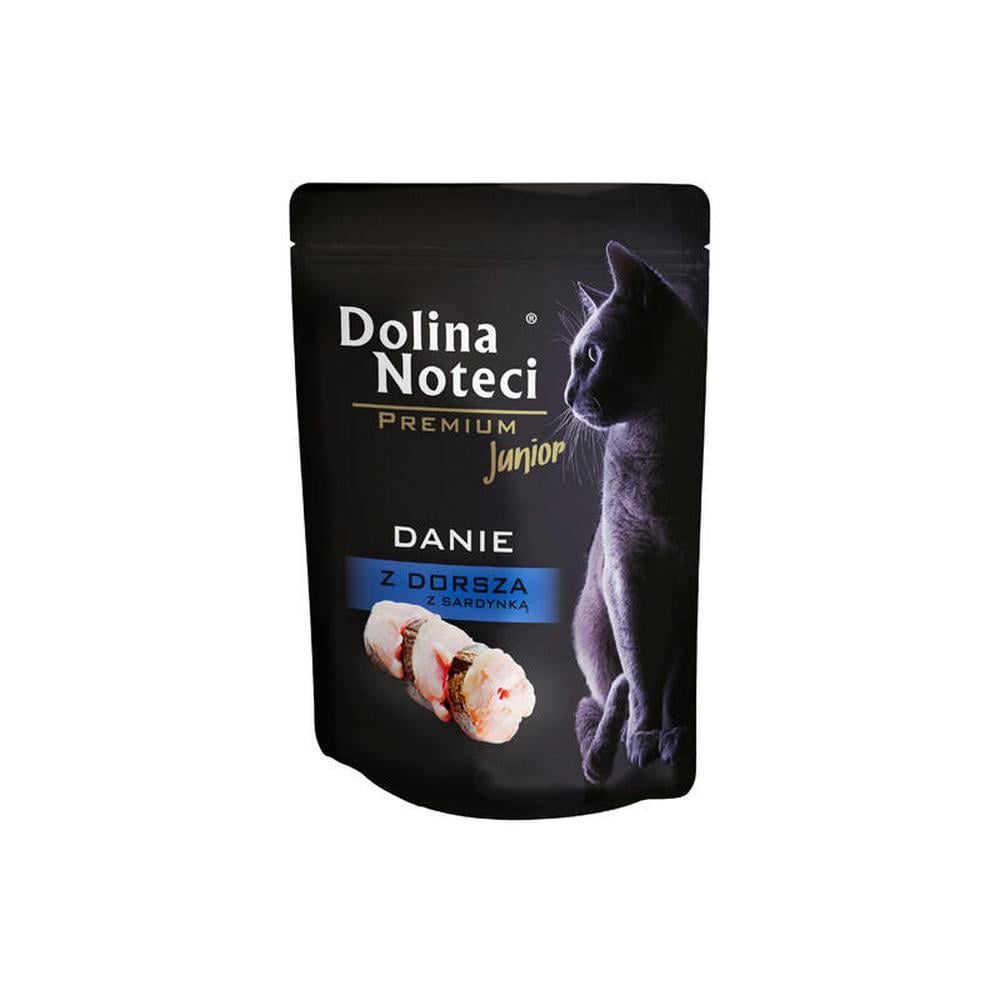 Dolina Noteci Cat Premium – Þorskur & Sardína fyrir Kettlinga 85g
