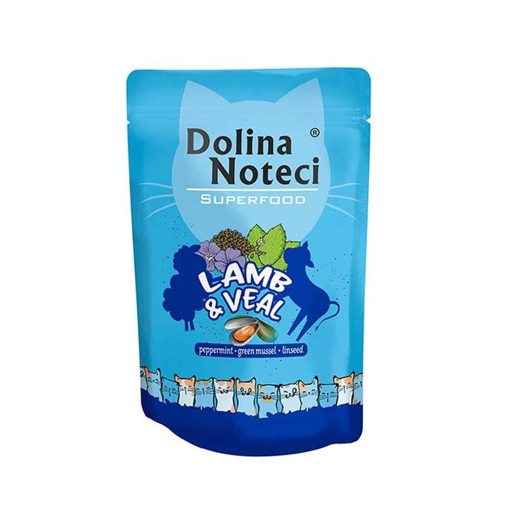 Dolina Noteci Cat Superfood – Lambakjöt & Kálfakjöt 85 g