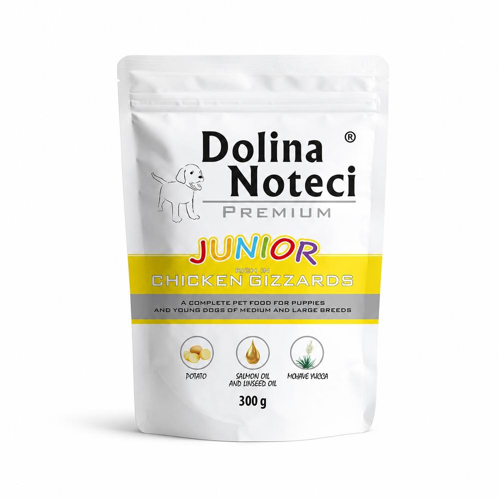Dolina Noteci Junior Dog Premium Rich In – Kjúklinga Innmatur 300 g