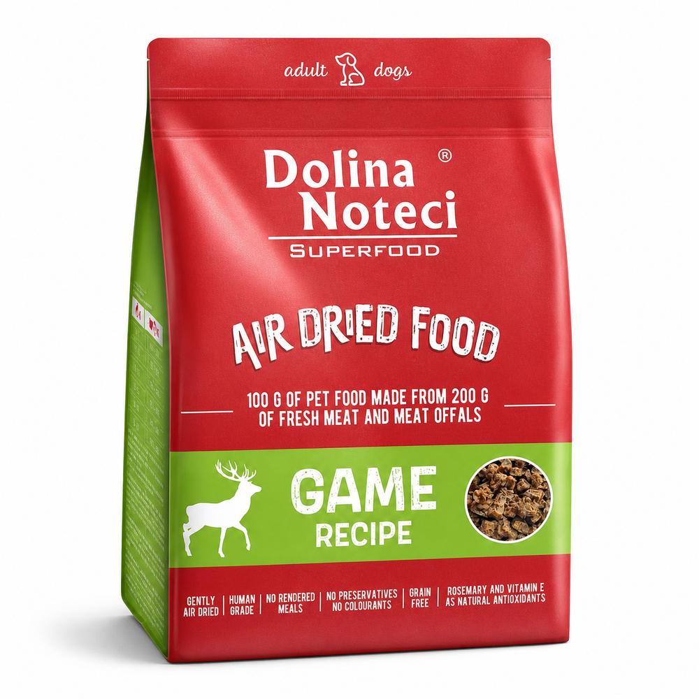 Dolina Noteci Hundafóður Superfood – Villibráð  1Kg
