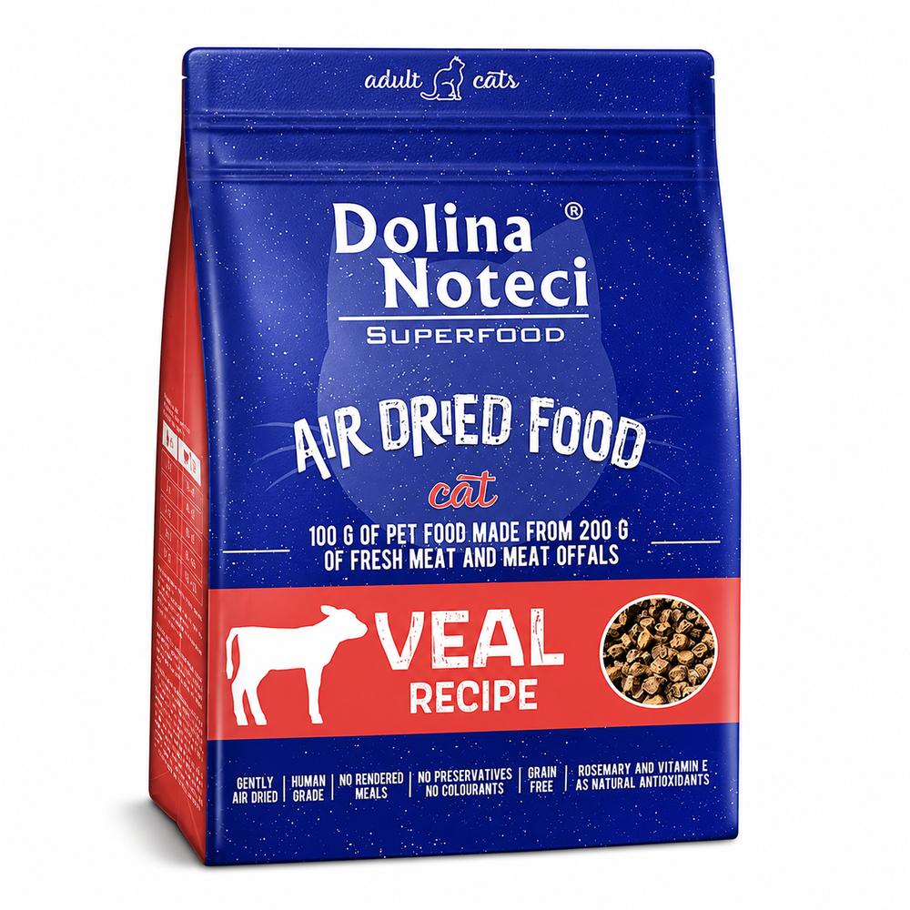 Dolina Noteci Kattafóður Superfood – Kálfakjöt 1Kg