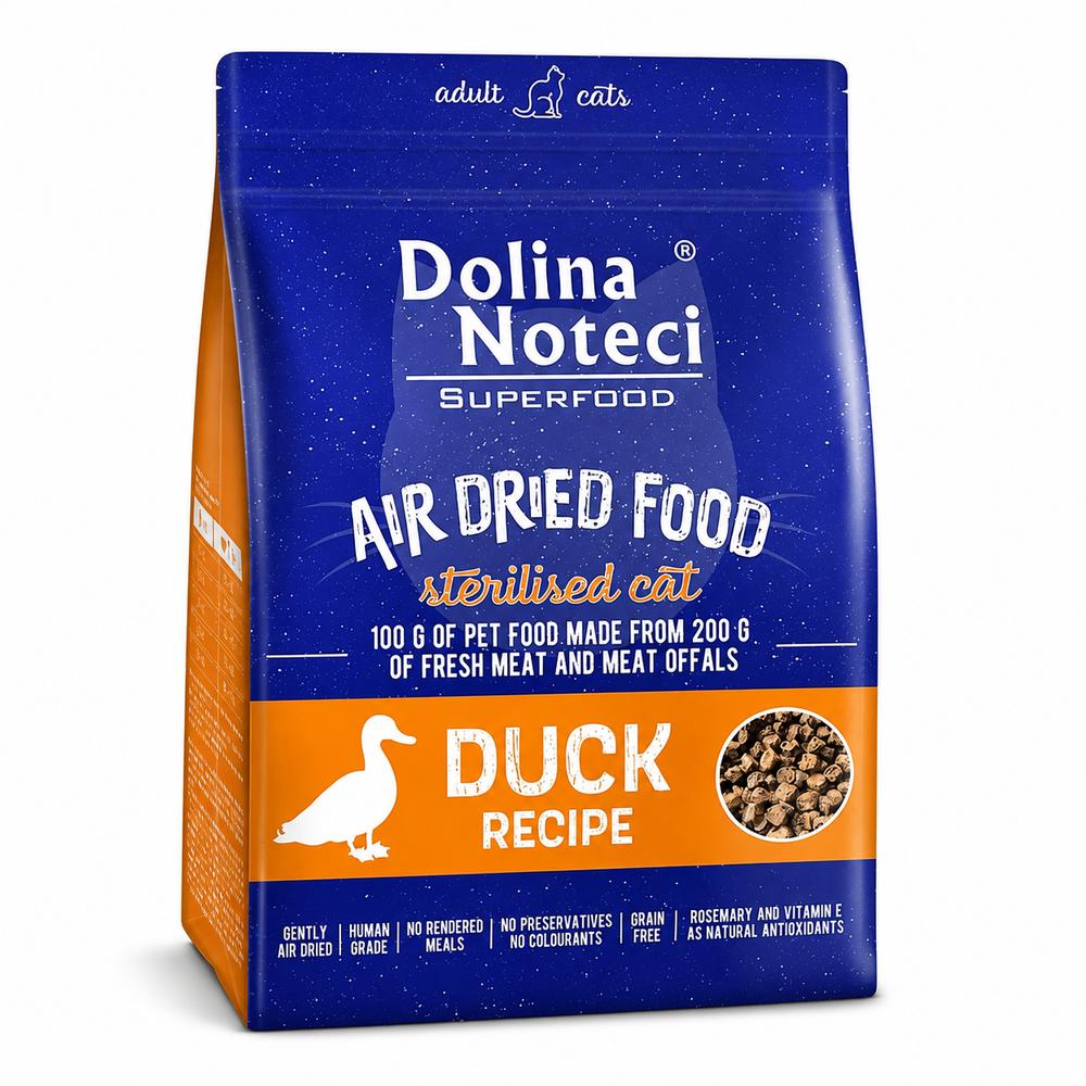 Dolina Noteci Kattafóður Superfood Sterilized – Önd 1Kg