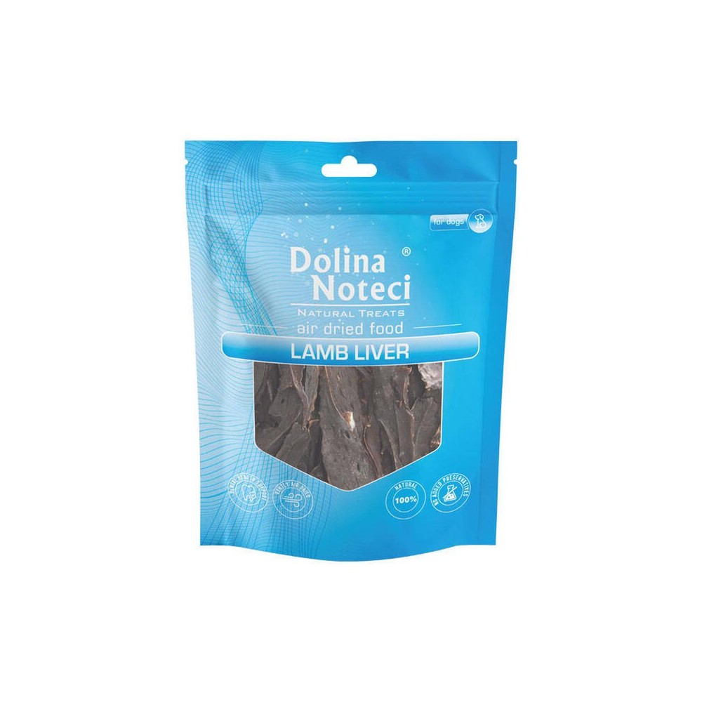 Dolina Noteci Natural Treats nammi fyrir hunda – lambalifur, 150 g