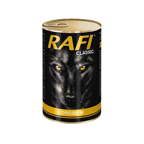 Rafi Dog – Alifuglakubbar í sósu 1240 g