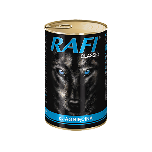 Rafi Dog – Lambabitar í sósu 1240 g