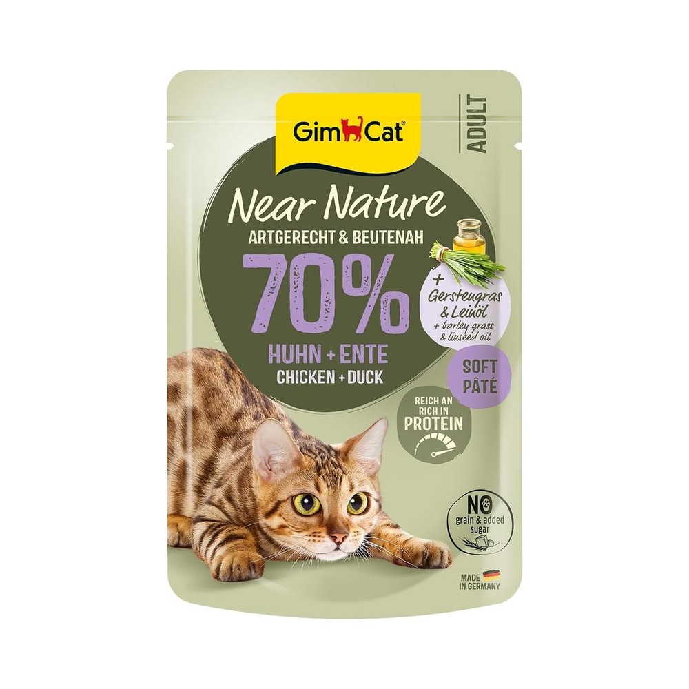 GimCat - Near Nature Chicken & Duck 85G