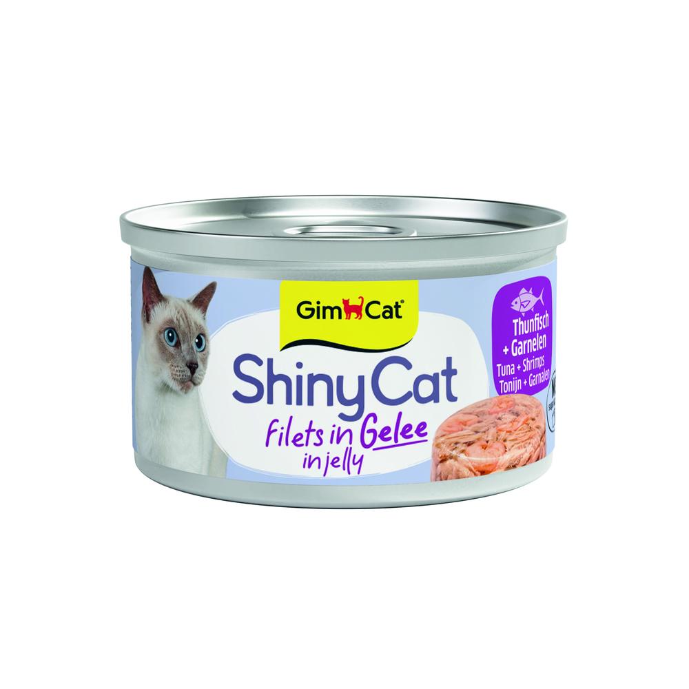Shinycat Jelly – Tuna + Shrimps 70g