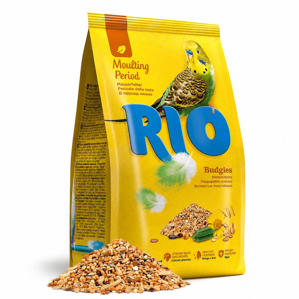 RIO fuglafóður fyrir gára á fjaðrafelli – 1 kg