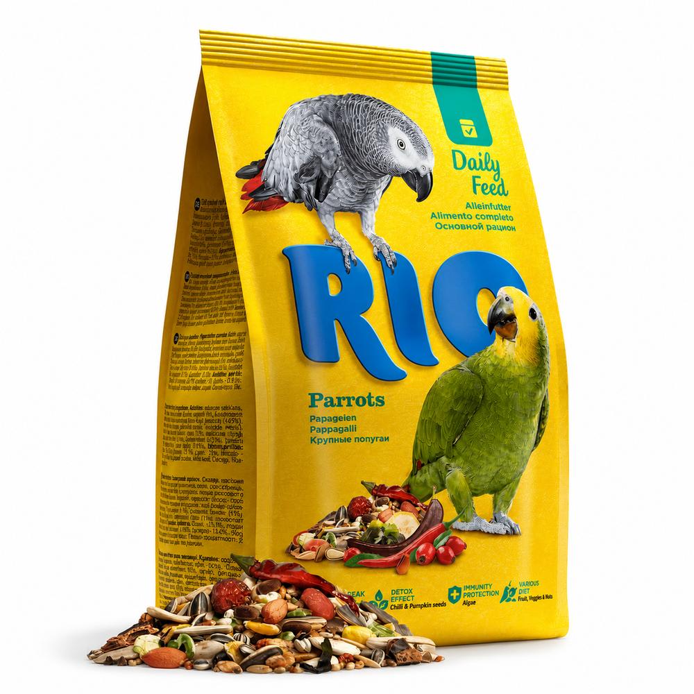 RIO daglegt fóður fyrir stóra páfagauka – 20 kg