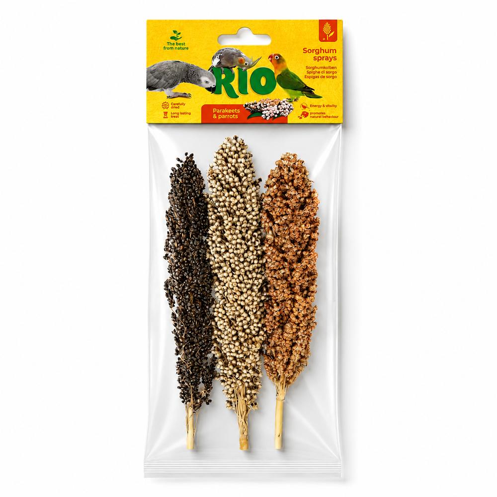 RIO dúrraaxir – nammi fyrir gára og páfagauka, 3 stk