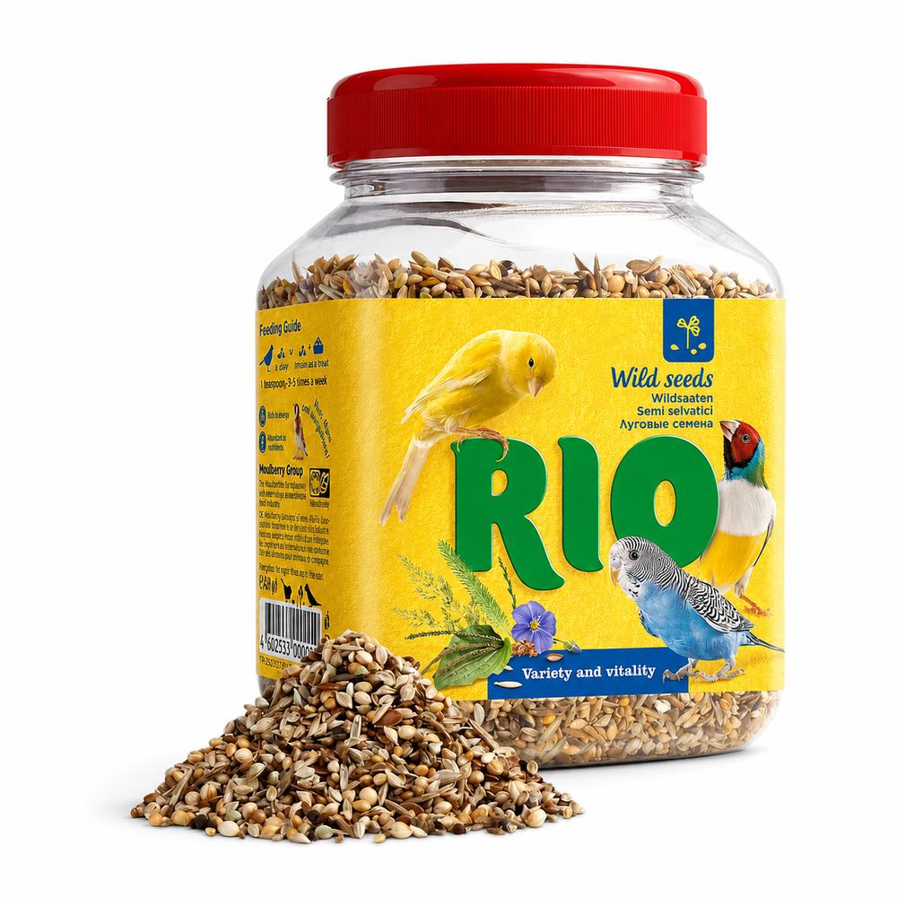 Rio Wild Seeds Mix. Treat For All Birds, 240G