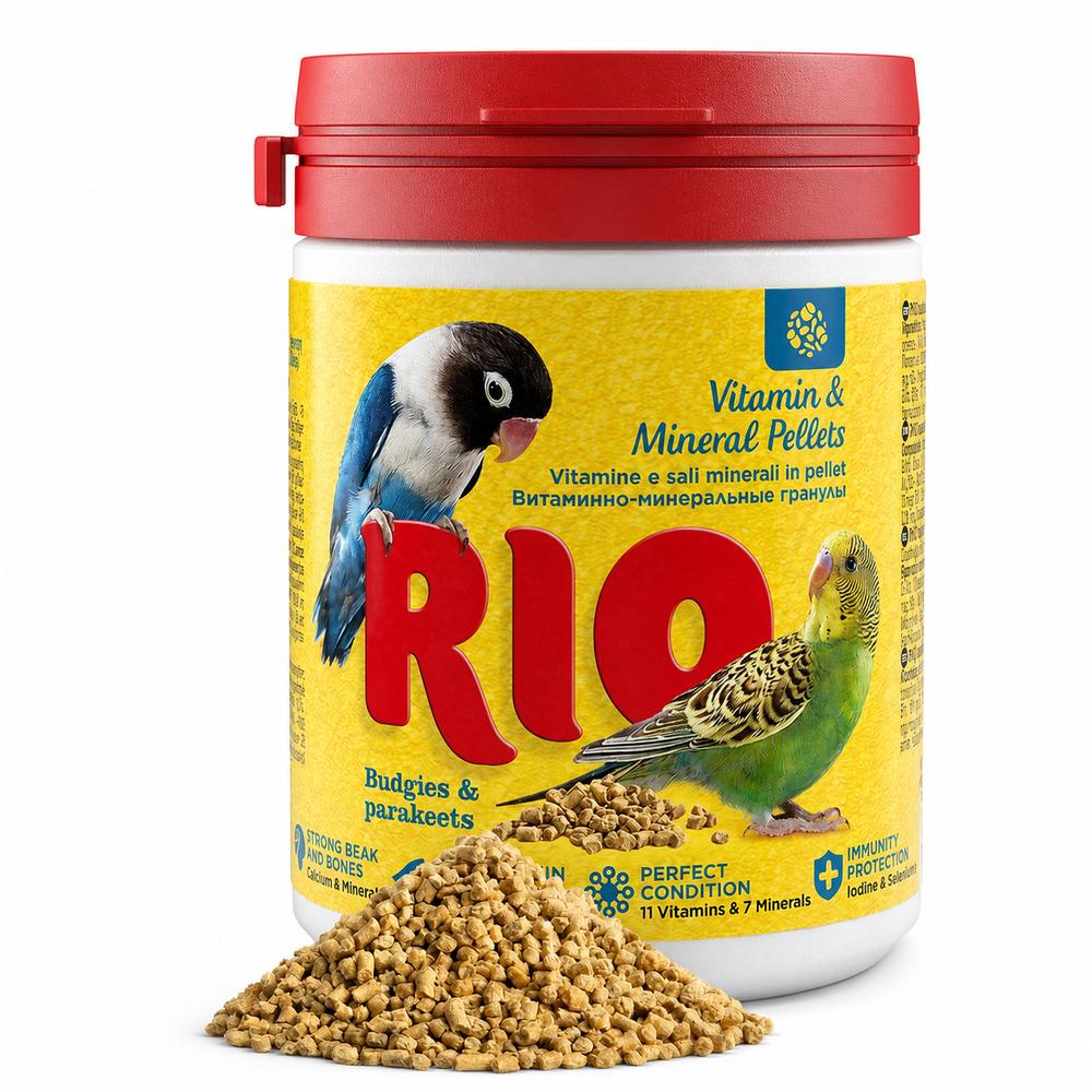 RIO vítamín- og steinefnakögglar fyrir gára – 120 g