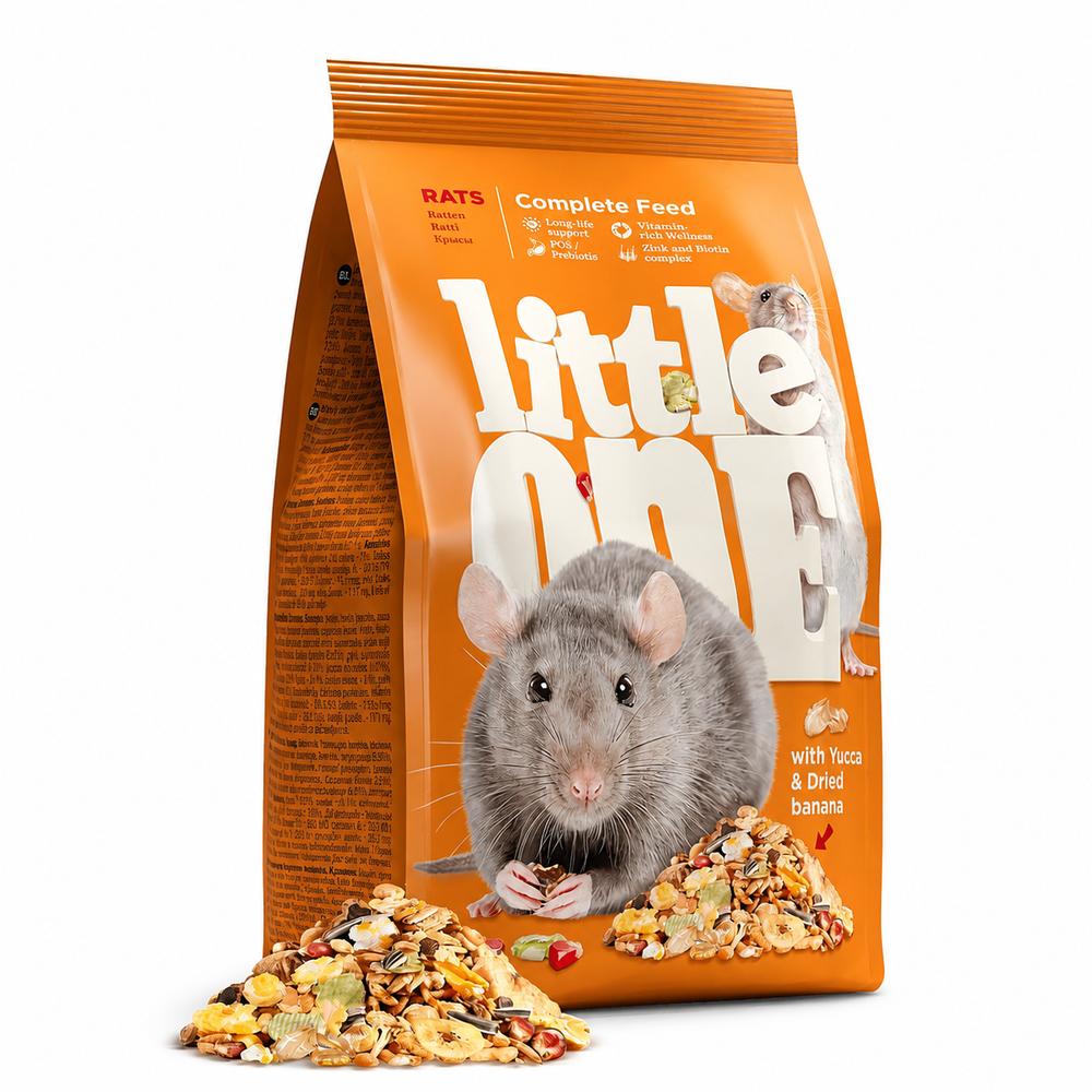 Little One Feed For Rottufóður, 400 G