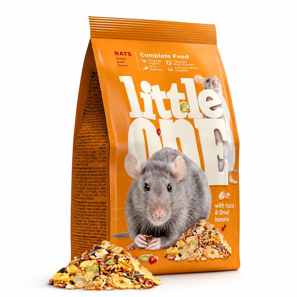 Little One Rottufóður, 900 G