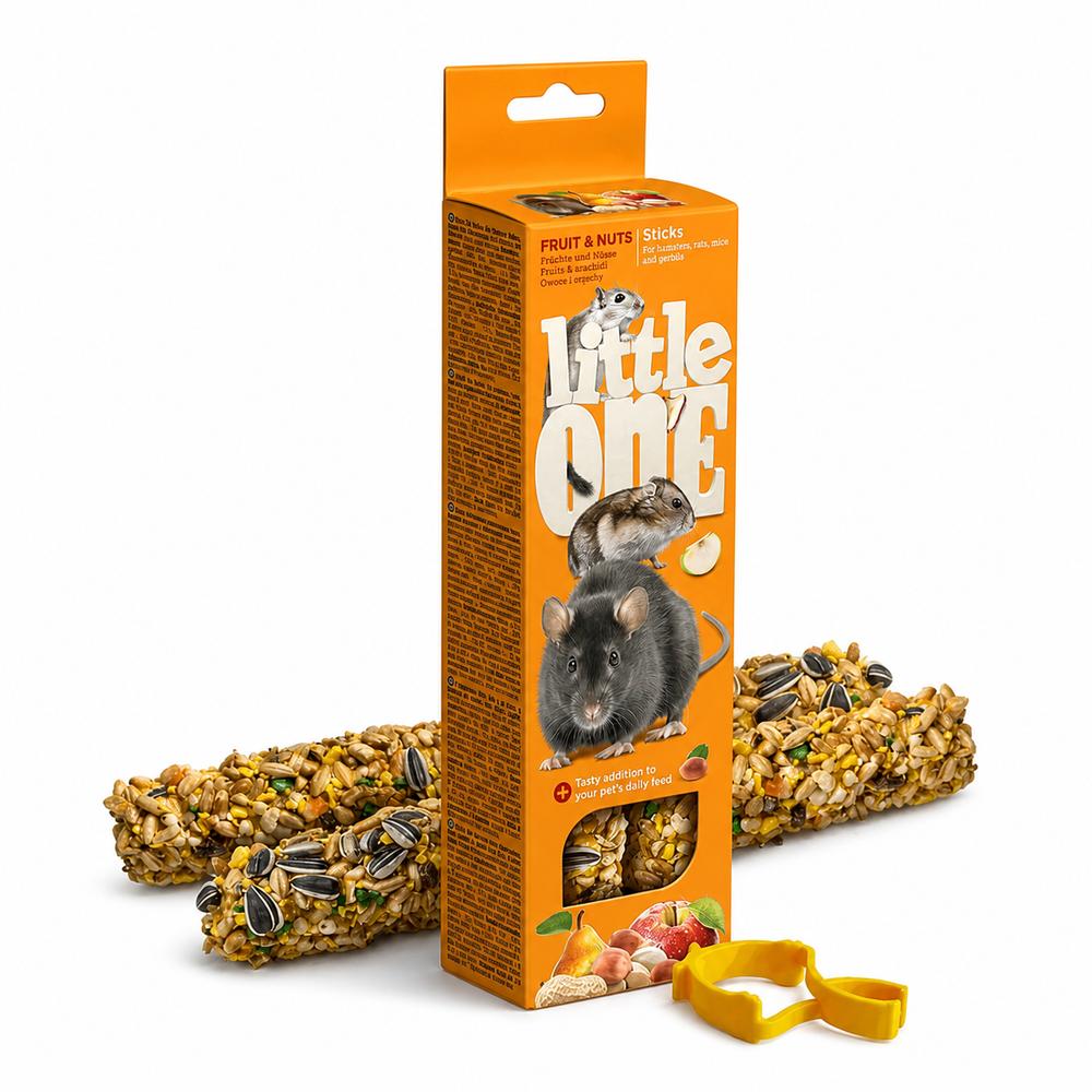 Little One nagprik með ávöxtum og hnetum – 2×60 g