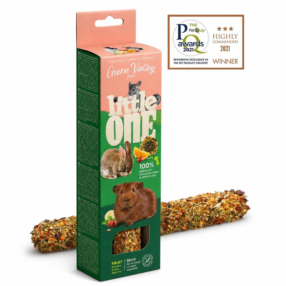Little One “Green Valley” Stick With Fruit, 1Х180 G