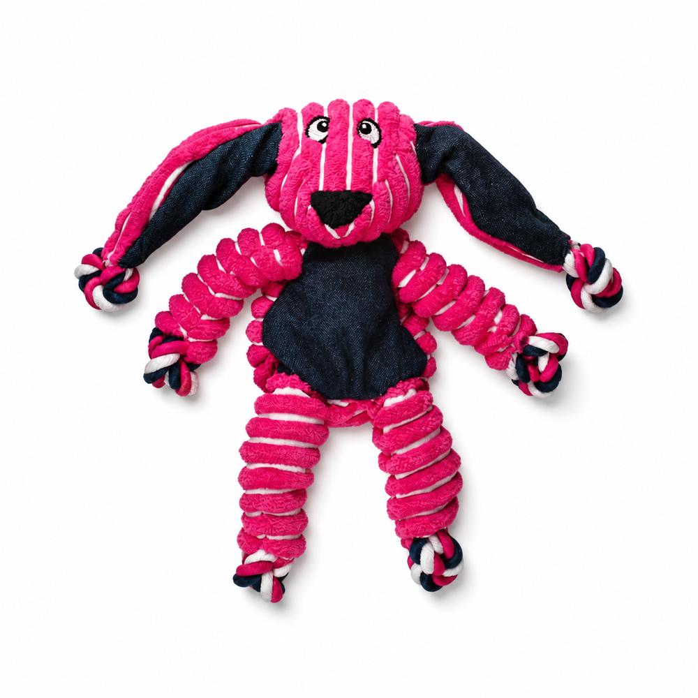 Kong Floppy Knots hundaleikfang – kanína