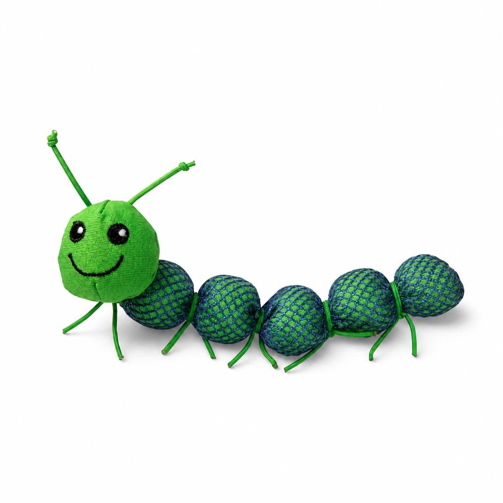 Kong kattaleikfang Nibble Critters Catnipillar
